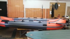 VID_20260610_111827   ДВИНА-26-НД-СПЛАВ ДЛ.4200 ММ,ДВЕ ПАРЫ ВЕСЕЛ,ТРАНЕЦ ПОД МОТОР ДО 3.5 л. с.