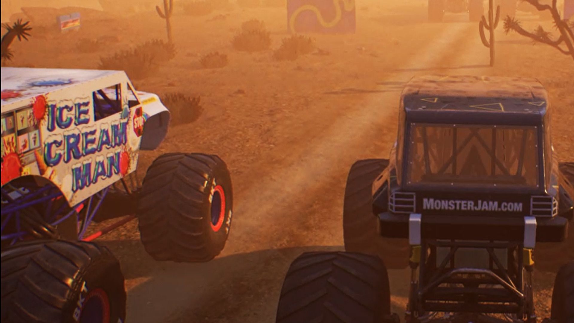 Монстр Траки. Гонка на машинах #5 в игре Monster Jam Showdown PS4