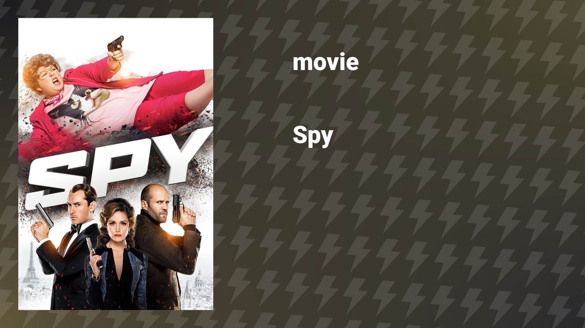 Spy (movie, 2015) смотреть онлайн