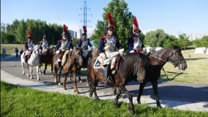 Фестиваль «Времена и Эпохи», Митинский парк, 10 июня 2026 - парад перед реконструкцией
