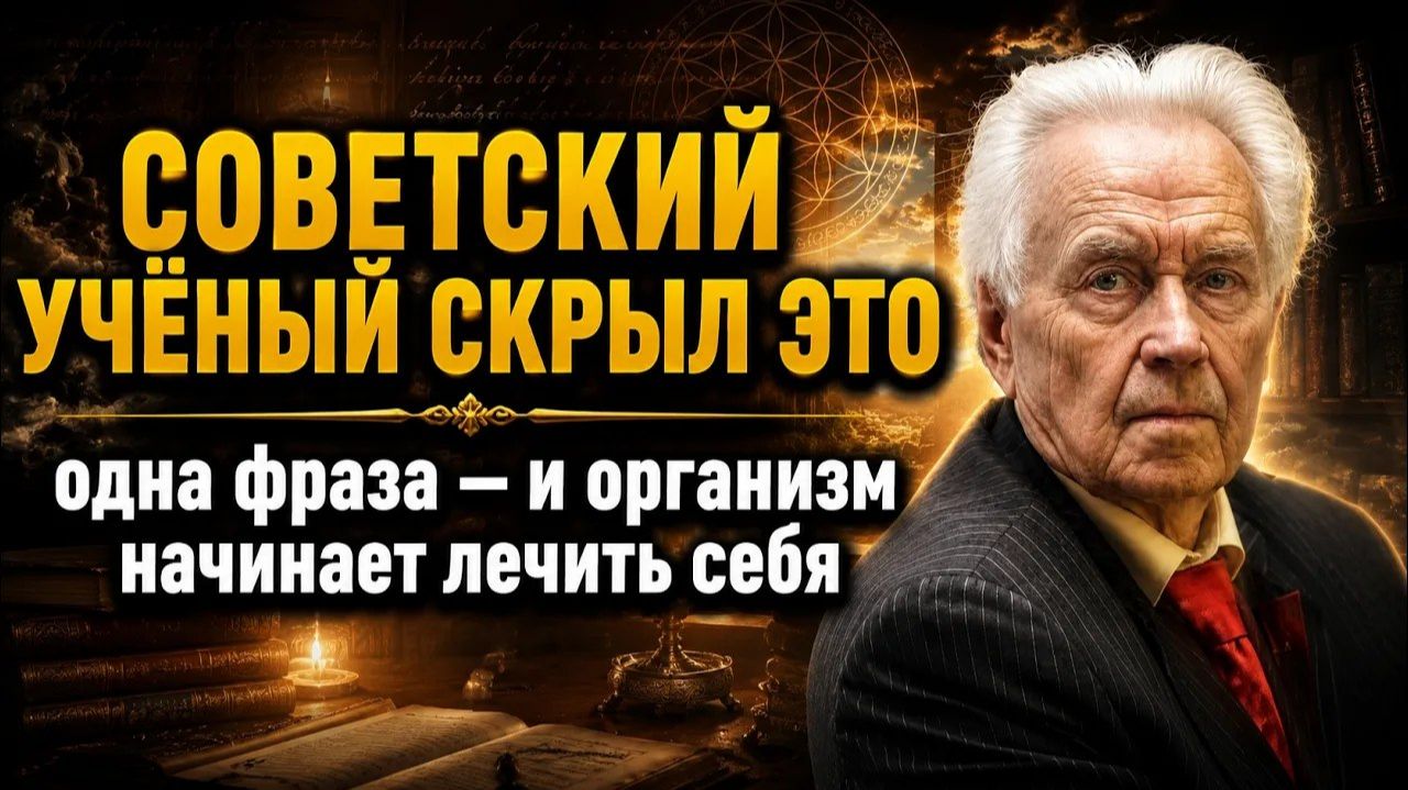 Учёный СКРЫЛ ЭТО от Народа на 40 Лет! Советский метод, который запускает исцеление. Настрои Сытина