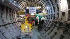 Беглов запустил шестой проходческий щит «Любовь» в метро Санкт-Петербурга