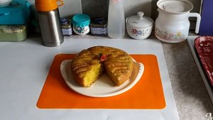 МАННИК  (Постный ) с фруктами (Мультиварка или Духовка)