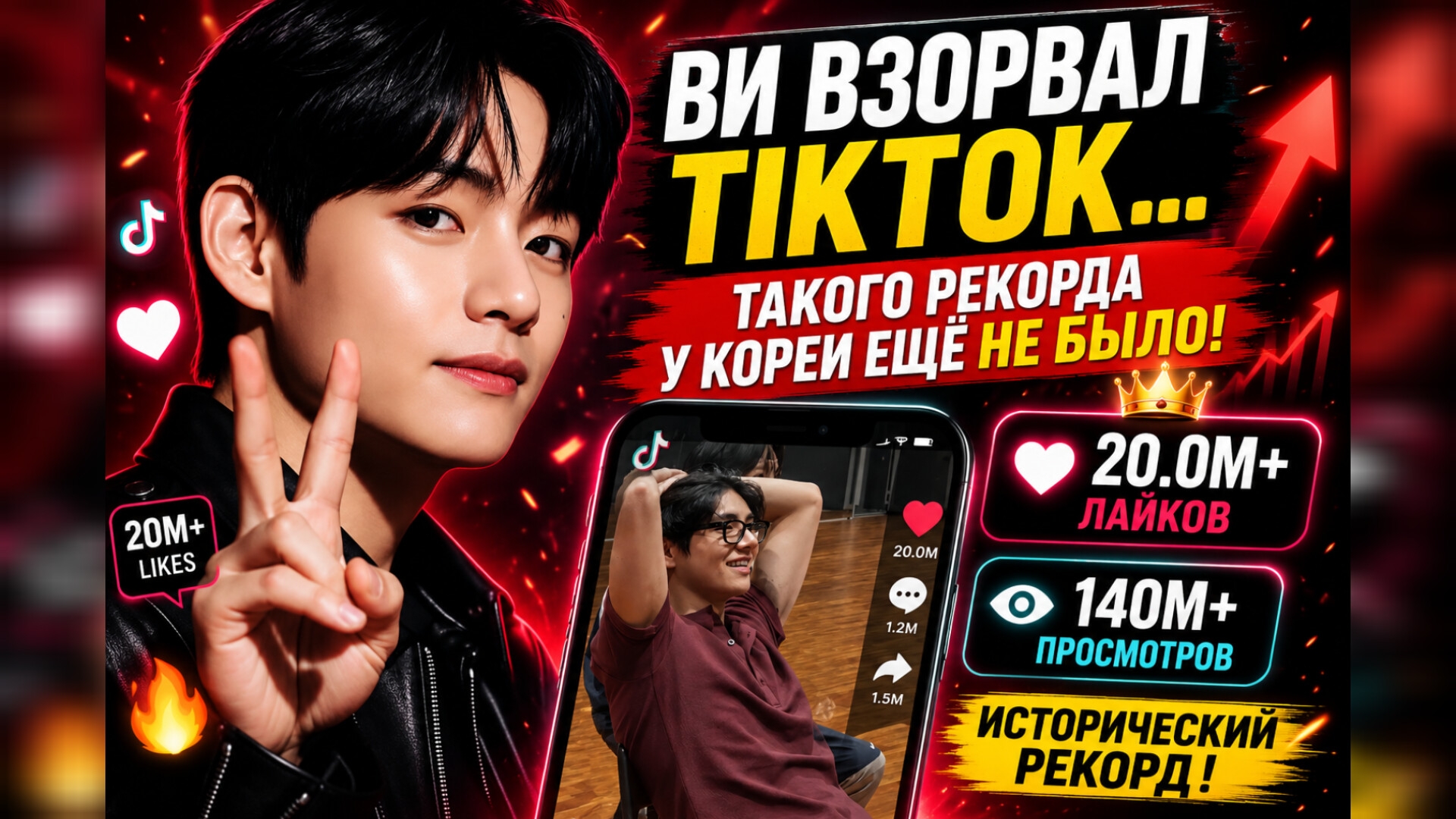 😱🔥 Ви побил исторический рекорд TikTok… Арми не верят цифрам! смотреть онлайн