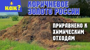 Как хранить навоз на своем участке