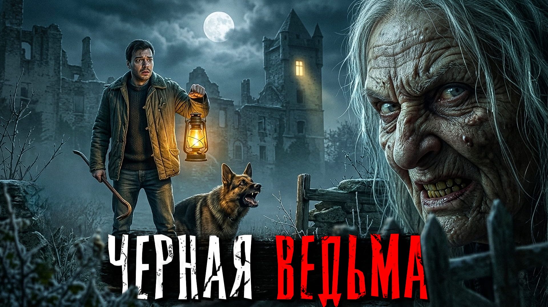 САМАЯ ЖУТКАЯ ВЕДЬМА, КОТОРУЮ Я ВСТРЕСЧАЛ... Черная ведьма