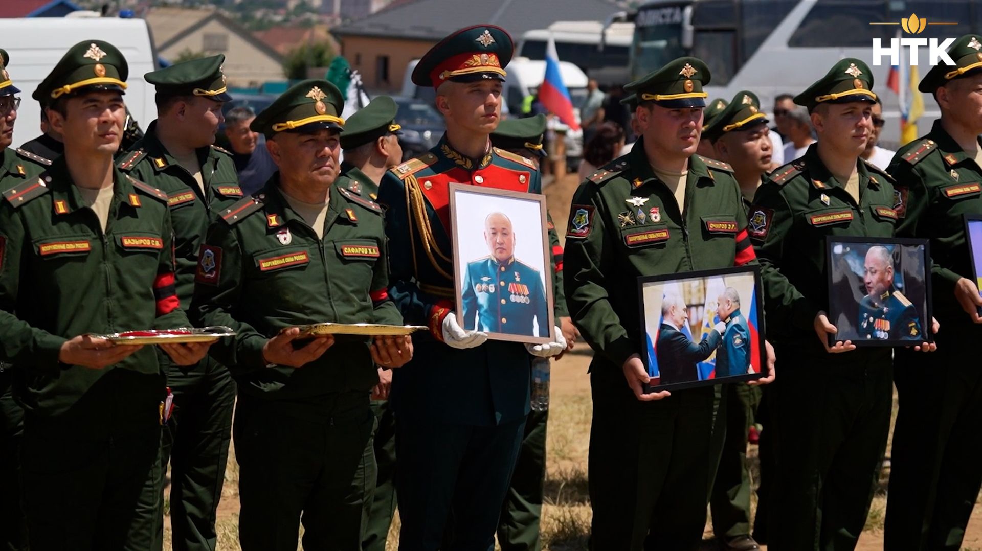 Калмыкия простилась с Героем России Нараном Очир-Горяевым