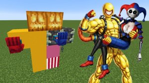 НОВЫЙ Сильный ИГРОК и Девушка ПРОТОТИП❤️ Аддон в Minecraft PE