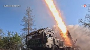 На Краснолиманском участке залпом «Урагана» накрыли скопление бронетехники ВСУ