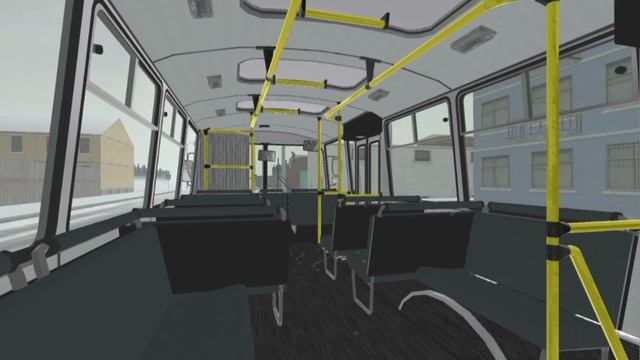 поездка внутри автобуса ВАЗ краш тест симулятор 2