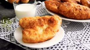 Жаренные пирожки из теста на закваске
