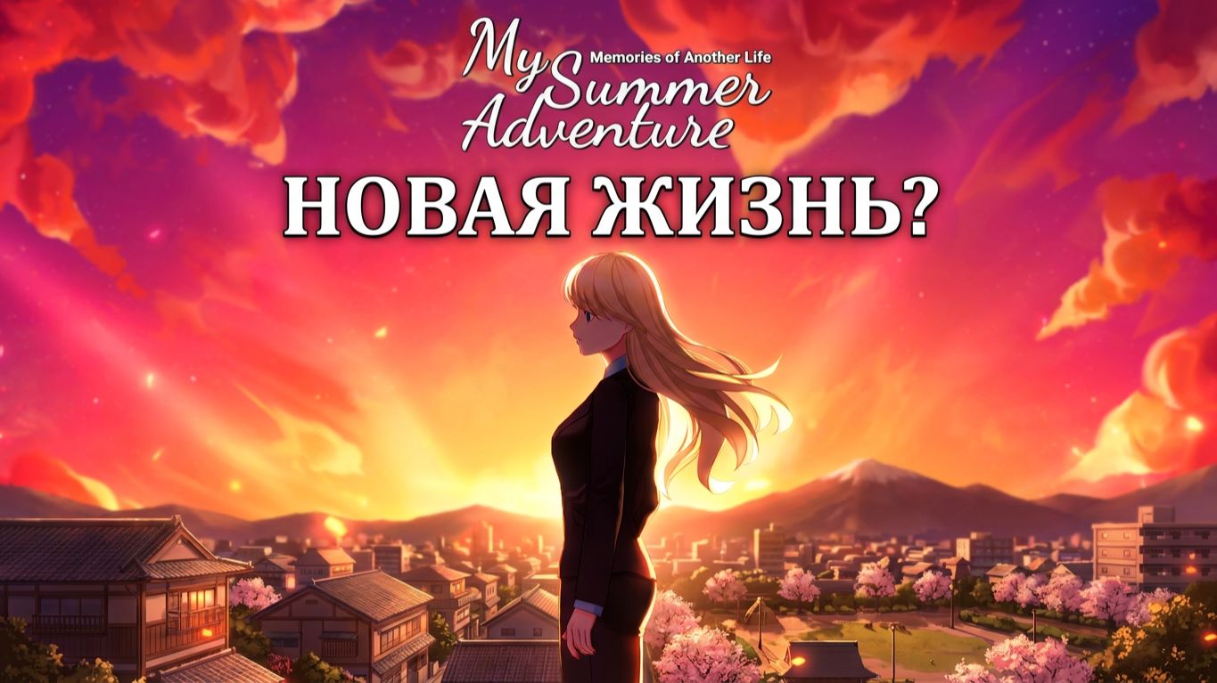 My Summer Adventure: Memories of Another Life / Стрим 1 / Ознакомление с новеллой и 1 глава