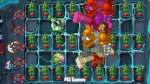 Plants vs. Zombies 2 Pokra Max level vs. Headbutter lettuce max level