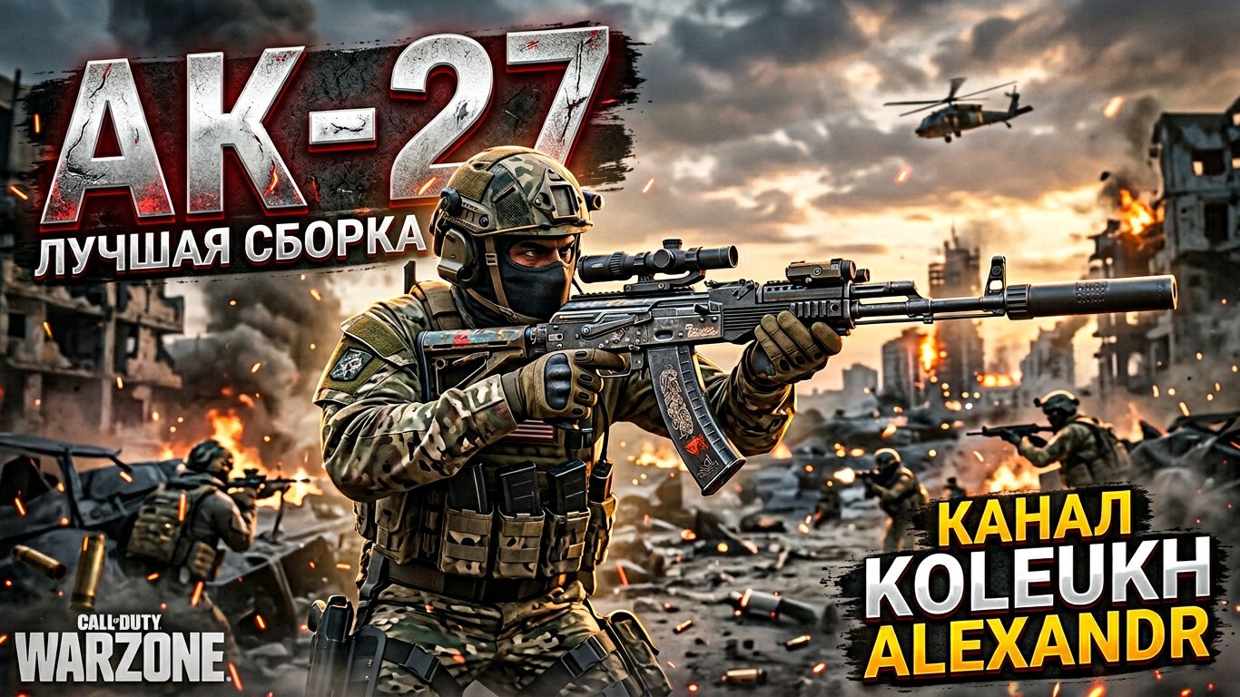 CALL OF DUTY WARZONE AVALON AK-27 смотреть онлайн
