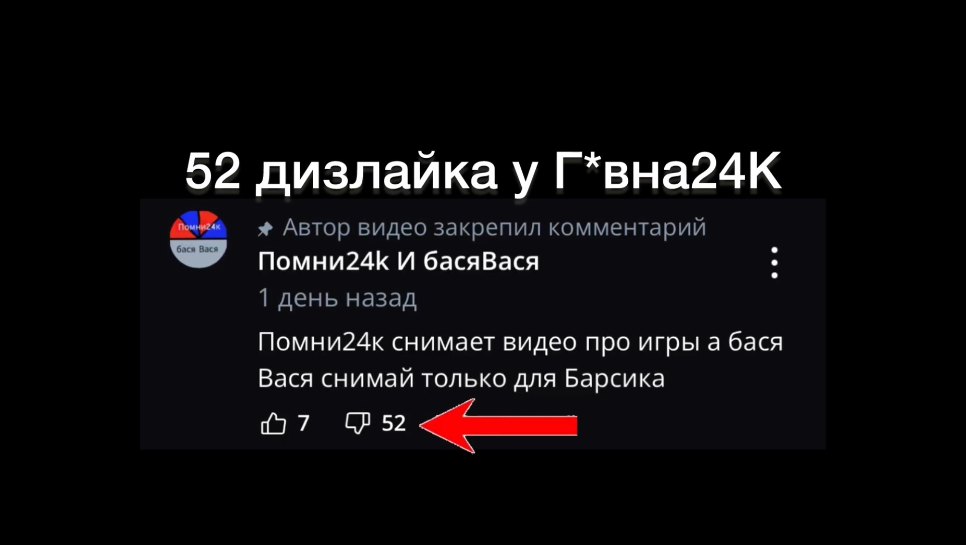 52 ДИЗЛАЙКА У Г*ВНА24К смотреть онлайн