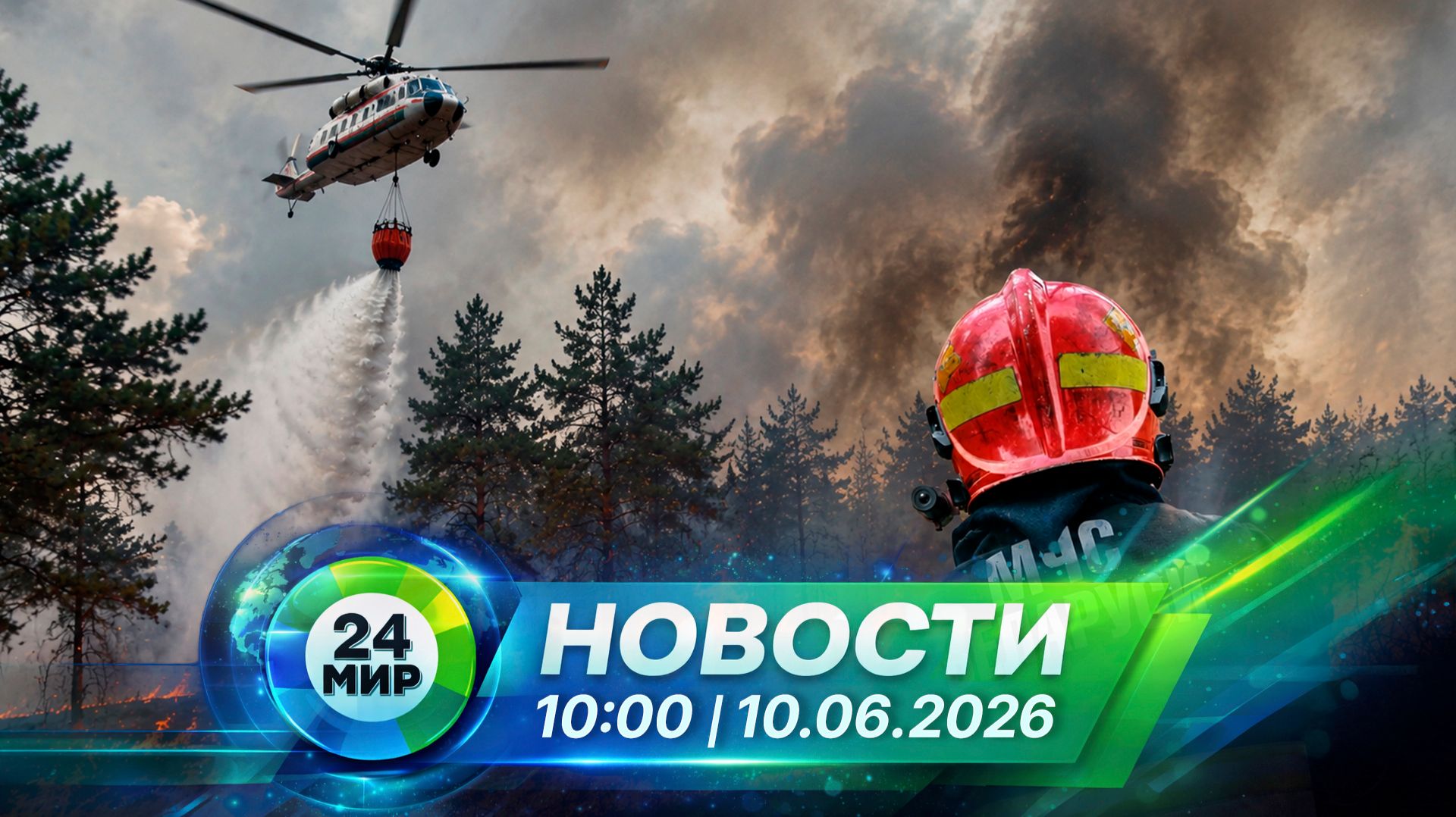 Новости 10 июня 2026 года 10:00 | Выпуск новостей | МИР 24 смотреть онлайн