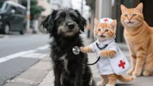 GINGER'S DAILY MEOW - РЫЖИЙ КОТЁНОК МЕЧТАЛ СТАТЬ ВЕТЕРИНАРОМ, ЧТОБЫ ПОМОГАТЬ БЕЗДОМНЫМ ЖИВОТНЫМ🐱