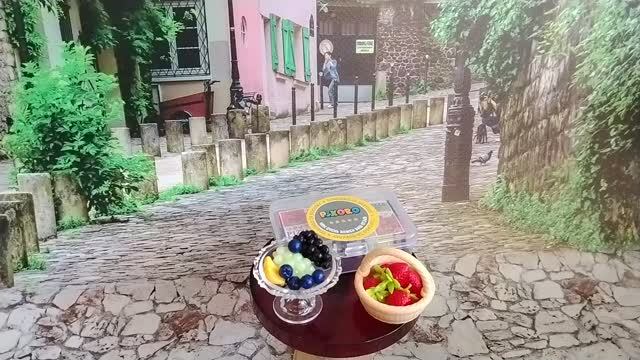 Обзор на миниатюру для кукол и фон