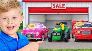 Машинки и Гаражная Распродажа