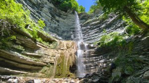 Водопад Прохаскина (Прохаскины водопады), село Тешебс