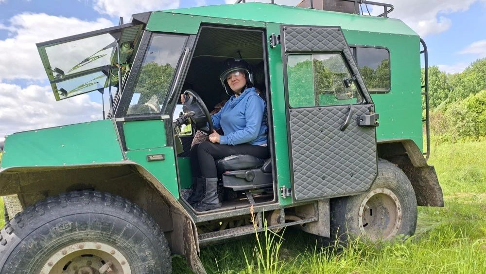 за рулём Екатерина Игнатьева