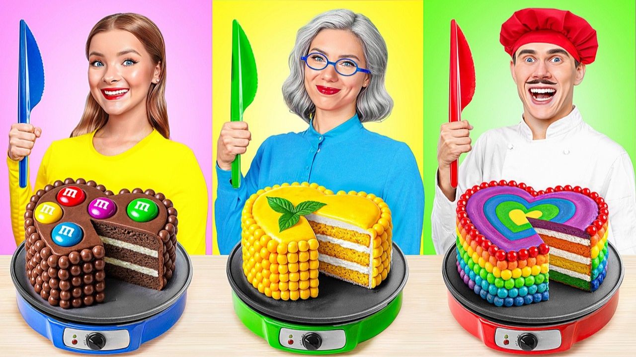 Кулинарный Челлендж# Я против Бабушки # Смешные Кулинарные Войны от Multi DO Challenge