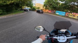 Мото тест DJI action 5pro 2.7k