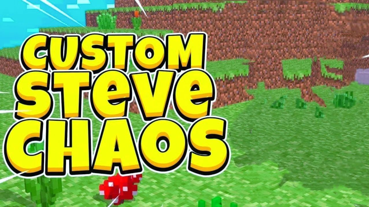 Игра в Custom Steve Chaos за Ловкача и Короля Пауков + Don't Panic.