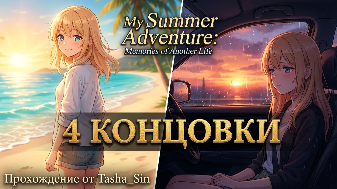 My Summer Adventure: Memories of Another Life / Стрим 3 / Рут Кёко и 4 концовки