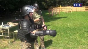 На территории ДОЛ «Зарница» прошла межведомственная военная игра «Юный патриот Отечества»