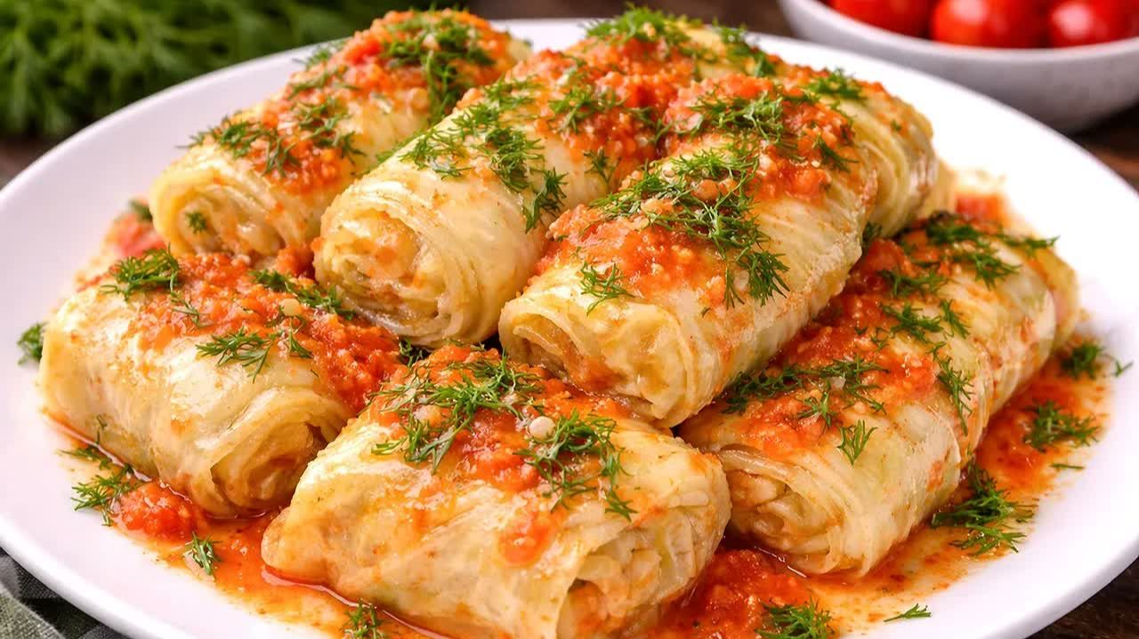 Я готовлю КАПУСТУ так каждую неделю! Очень вкусные ГОЛУБЦЫ! Простой и быстрый рецепт! смотреть онлайн