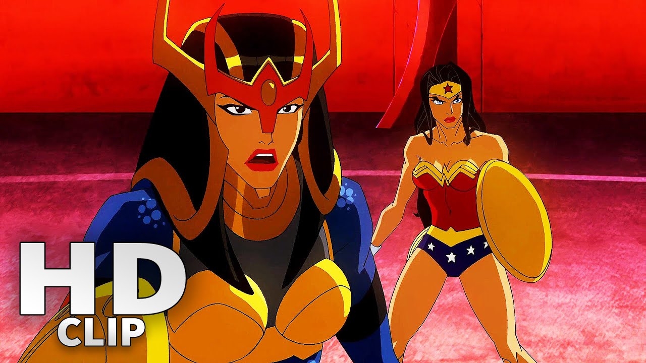Wonder Woman and Big Barda vs. Female Furies | Superman/Batman: Apocalypse смотреть онлайн