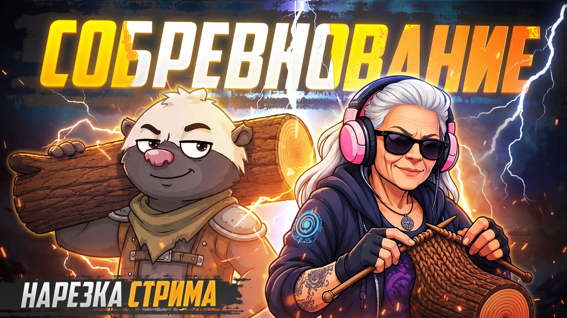 СОБРЕВНОВАНИЕ С БАБОЙ ЯГОЙ | Нарезка стрима смотреть онлайн