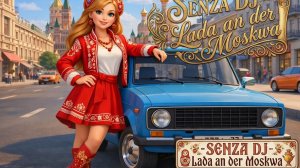 Lada an der Moskwa