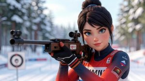 NGL Biathlon 2026. Карьера за биатлонистку. #19 уровень сложности Insane.