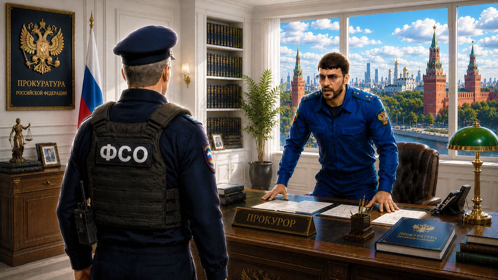 МЕНЯ ВЫЗВАЛИ В ПРОКУРАТУРУ... Я ЛИДЕР ФСО в GTA 5 RP (RMRP - Криминальная Москва) смотреть онлайн