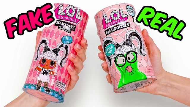 🍿 Вы сможете определить подделку? Подделка и оригинал куклы L.O.L. Surprise! смотреть онлайн