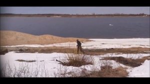 испытываю рогатку на пробиваемость о стекло часть 21