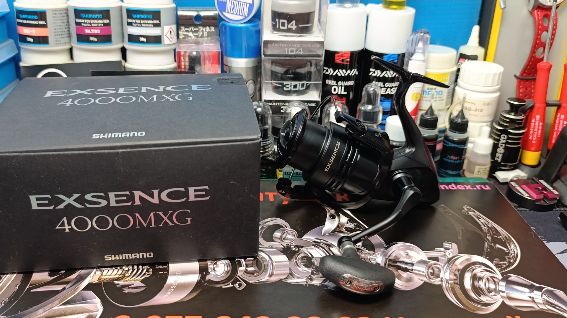 Обзор ТО разбор Shimano 17 Exsence