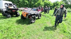 26 Покатушка тяни, толкай. Болота Пензы. BRP Renegade, BRP G3, Polaris High Lifter