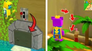 СЕКРЕТНЫЙ РЫЧАГ В СТЕНЕ Super Bear Adventure/Прохождение игры Приключения Супер Медведя