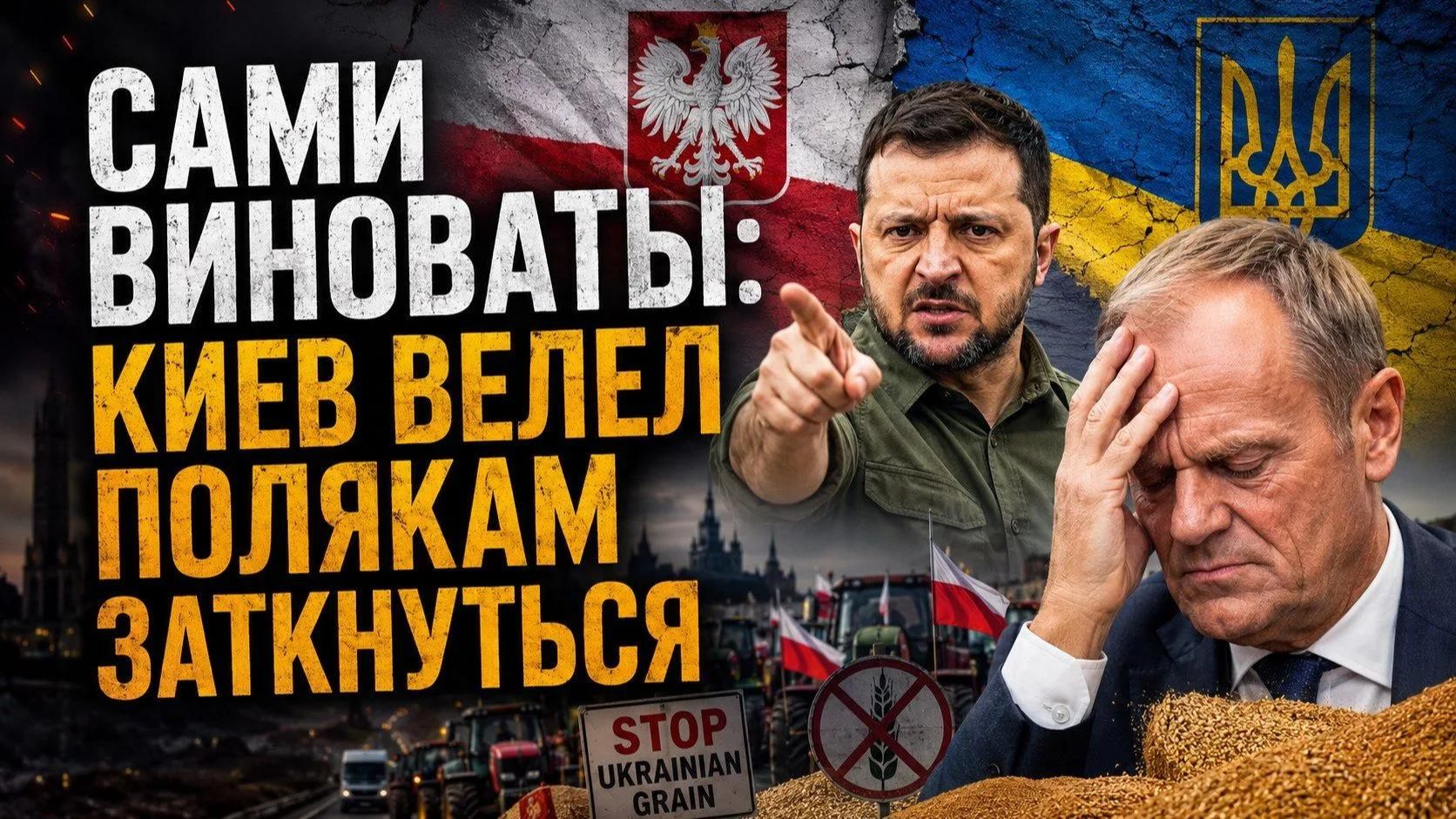 Чёрный глаз Варшавы: как украинские «холопы» порют панов в прямом эфире смотреть онлайн