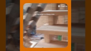 1000061438.mp4 (Собака смотрит на лайфхаки при укладке пола из фанеры на 2-ом этаже в доме А-фрейм)