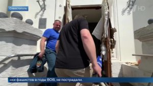 Появились кадры из атакованного ВСУ музея-панорамы «Оборона Севастополя».
