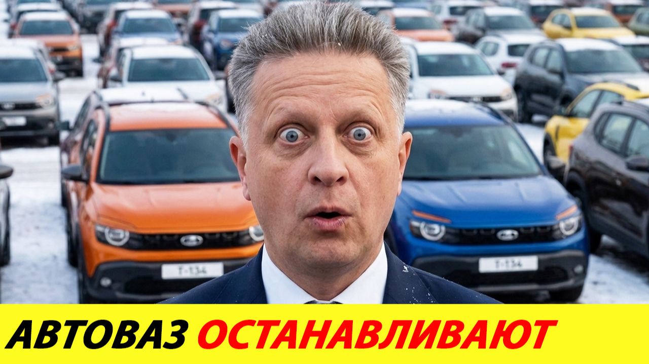 АВТОВАЗ ОСТАНАВЛИВАЮТ. СТРАНА НЕ ГОТОВА