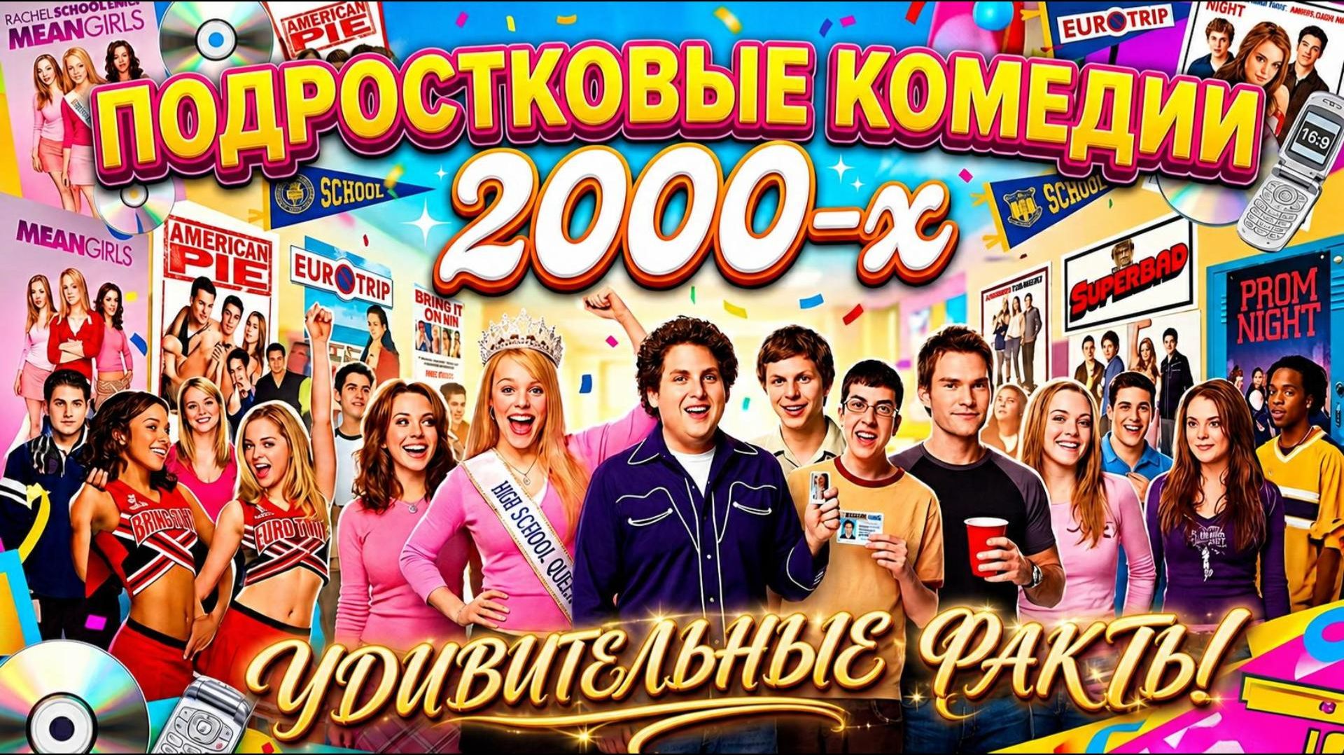 Подростковые Комедии 2000-х - удивительные факты, о которых мало кто знает! смотреть онлайн