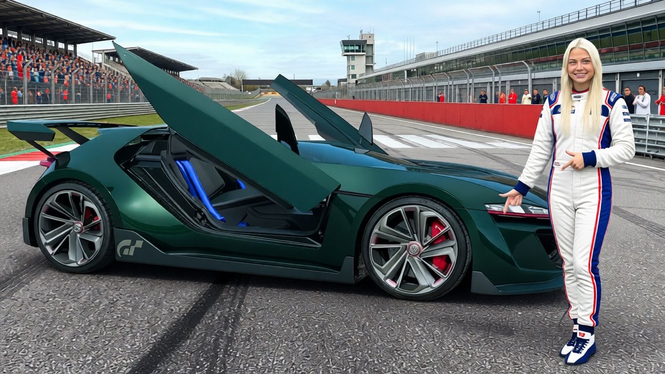 СУПЕРКАР БЛОНДИ | Футуристичный GTI Roadster Vision GT