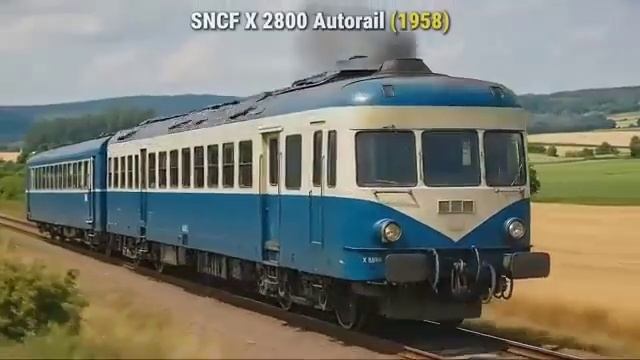 Эволюция французского поезда с 1700 по 2050 год смотреть онлайн