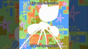 Inverted (2P) Cat speedpaint