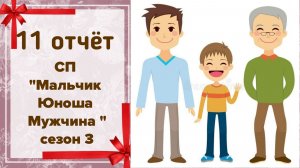 🧶 Вязальный СП «Мальчик, Юноша, Мужчина. Сезон 3» 👶🧑👨👴 11 отчёт 👀